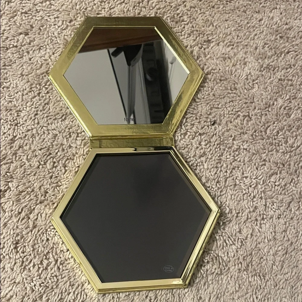 Tarte Dual Hexagonal Gold Mirror Set
